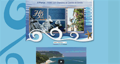 Desktop Screenshot of hotelilparco.it